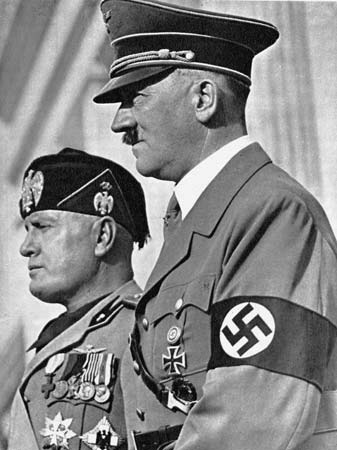Dvaja najvýznamnejší predstavitelia fašizmu