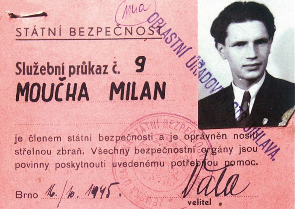 Preukaz príslišníka ŠtB z roku 1945