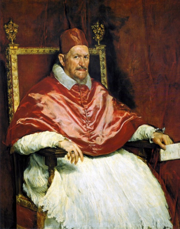 Pápeža Inocenta X. (1644 – 1655) prehlásili za hlavu cirkvi