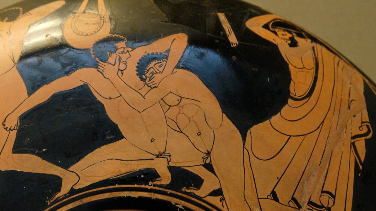 Kto vyhral olympiádu v antike?