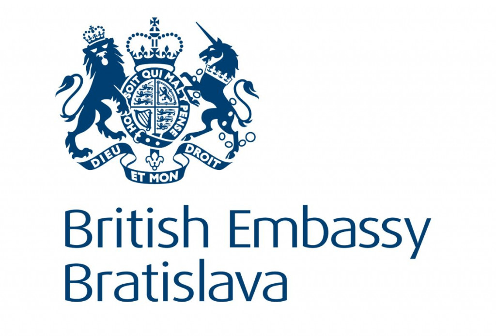 UK embassy logo - Poslednou povstaleckou jednotkou bola delostrelecká batéria Duchoň
