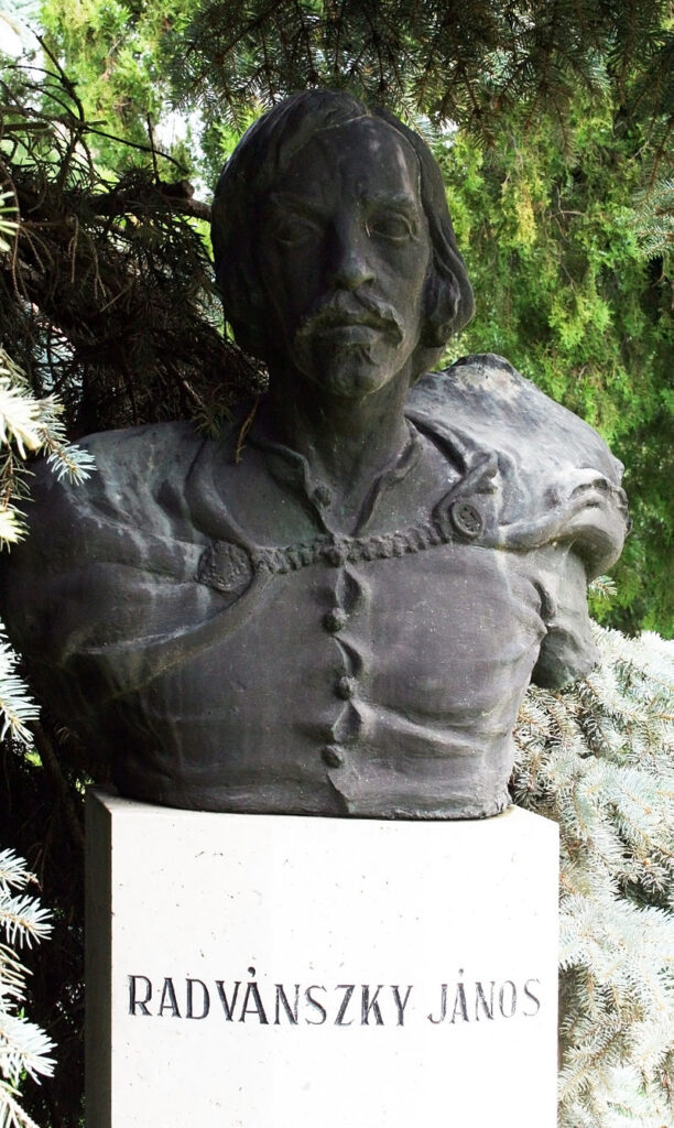 Bust of Janos Radvanszky - „Jeden za všetkých a všetci za jedného,“ alebo ako poddaní Radvanskovcov vyznávali mušketierske motto ešte pred Dumasom 